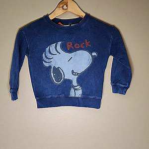 Zara Baby Boy Peanuts Collab Snoopy‎ Sweatshirt